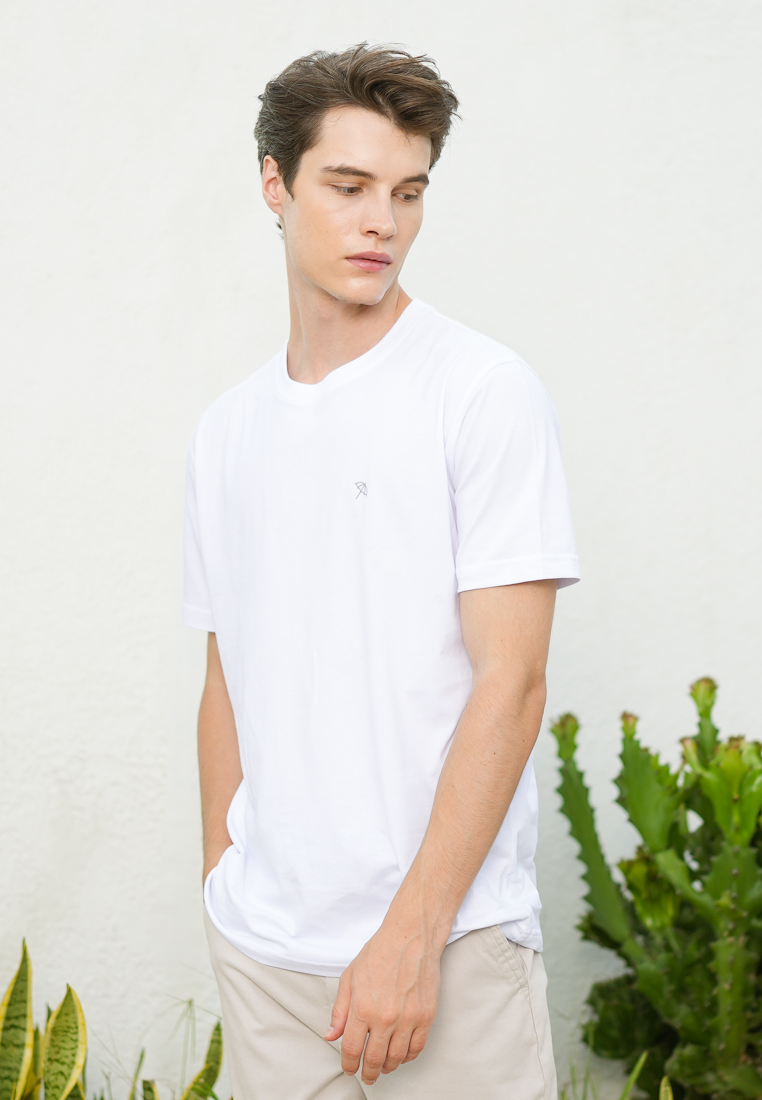 White Men's Short Sleeve T-Shirt