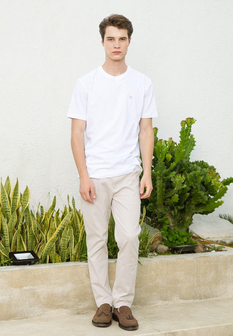 White Men's Short Sleeve T-Shirt