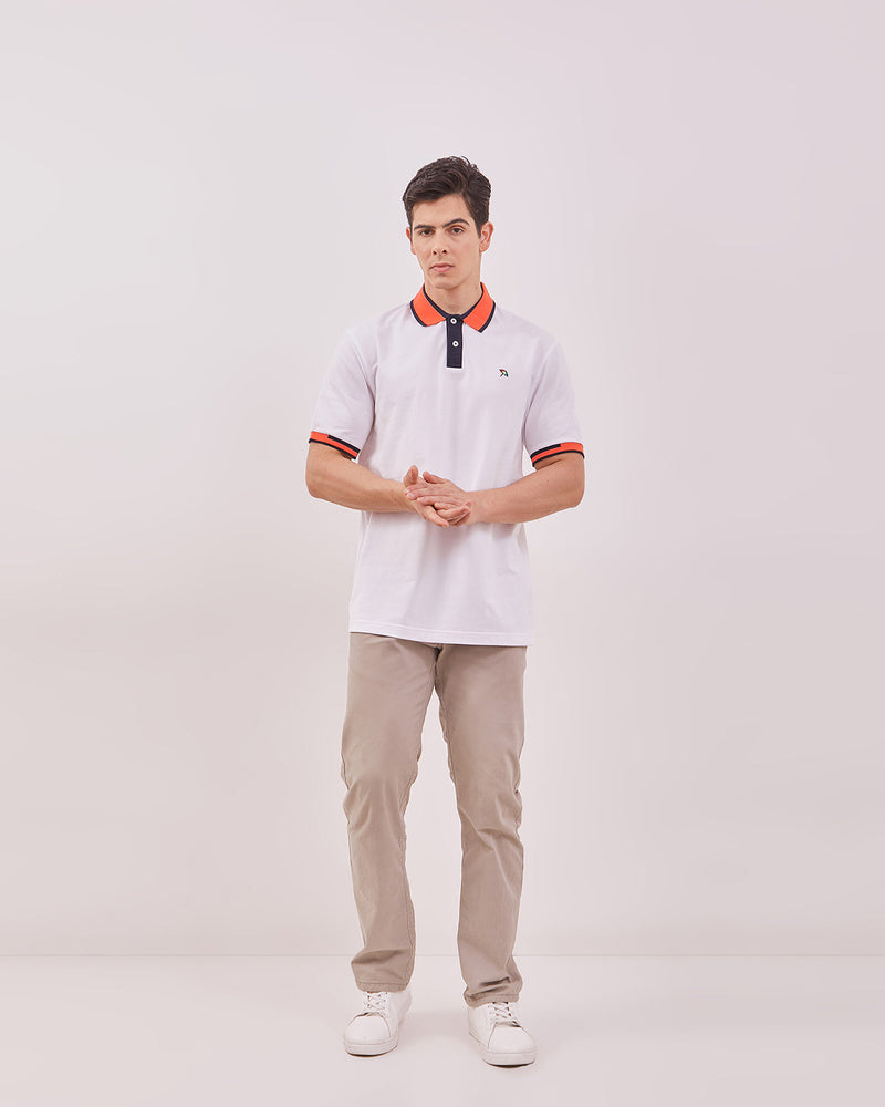 Men's White Poloshirts