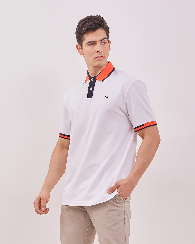 Men's White Poloshirts
