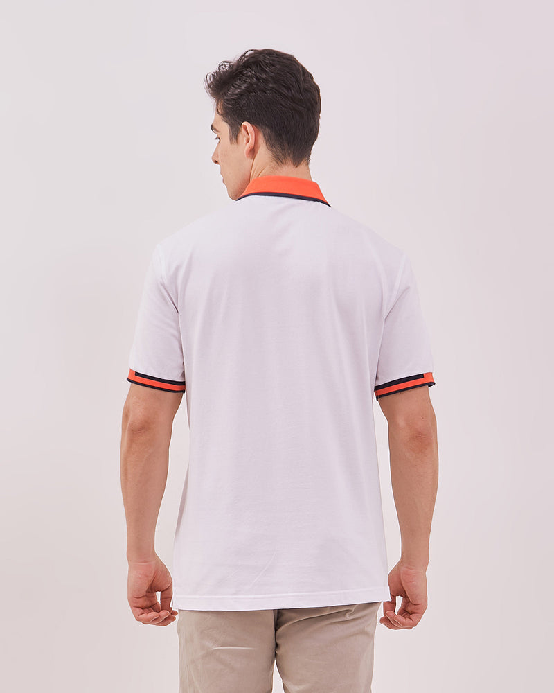 Men's White Poloshirts