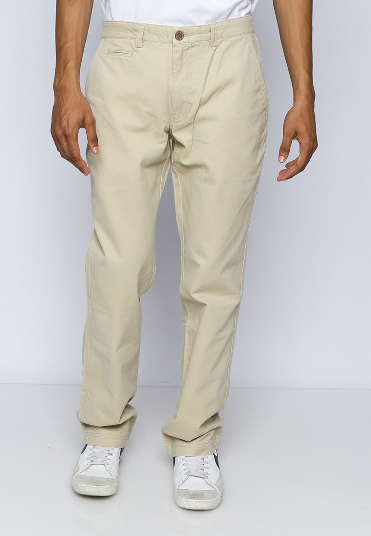Cream Chino Pants