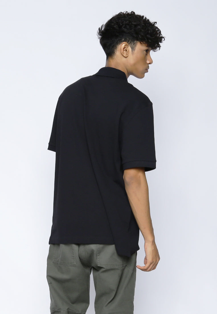 Black Modern Fit Polo Shirt