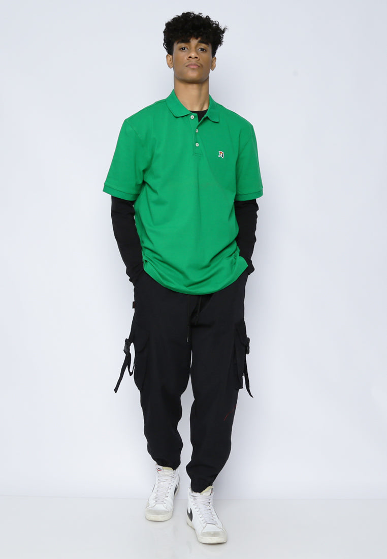 Green Modern Fit Polo Shirt